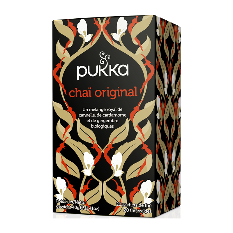 Thé noir Chai Original 20 infusettes : Pukka PUKKA alimentation