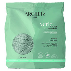 Argile verte moulue fine 1 kg