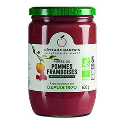 Purée Pomme Framboise 630 g