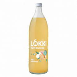 Kombucha maté et agrumes 1 L