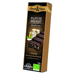 Barre Chocolat Noir Nougat...