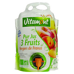 Jus 3 Fruits Verger Pouch...