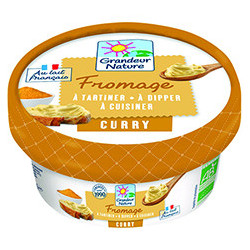 Fromage à tartiner curry 150 g