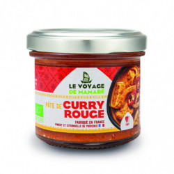 Pâte pour curry rouge 105 g
