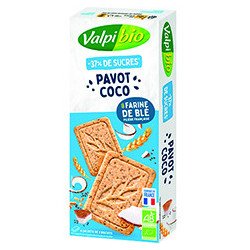 Sablé pavot coco 132 g