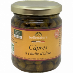 Câpres à l'huile d'olive 140 g