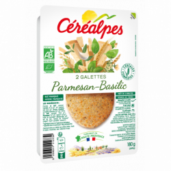 Galettes parmesan-basilic...