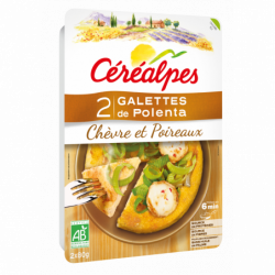 Galettes de polenta chèvre...