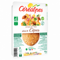 Galettes aux cèpes 2 x 90 g