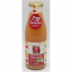 Jus ananas litchi 75 cl