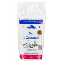 Gros Sel gris Guérande 1 kg*